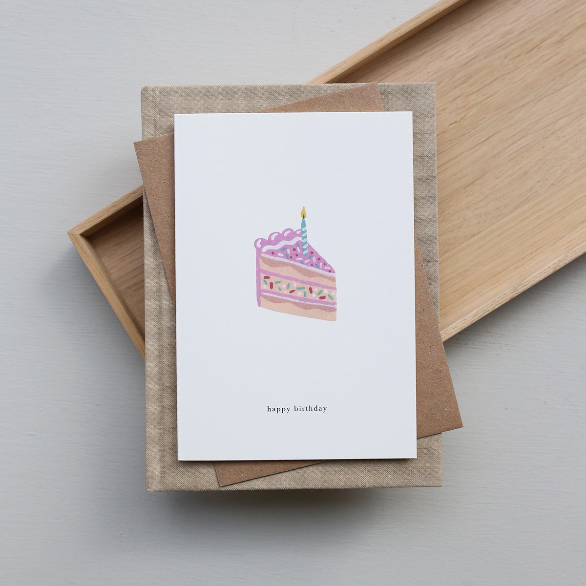 GREETING CARD // CAKE SLICE