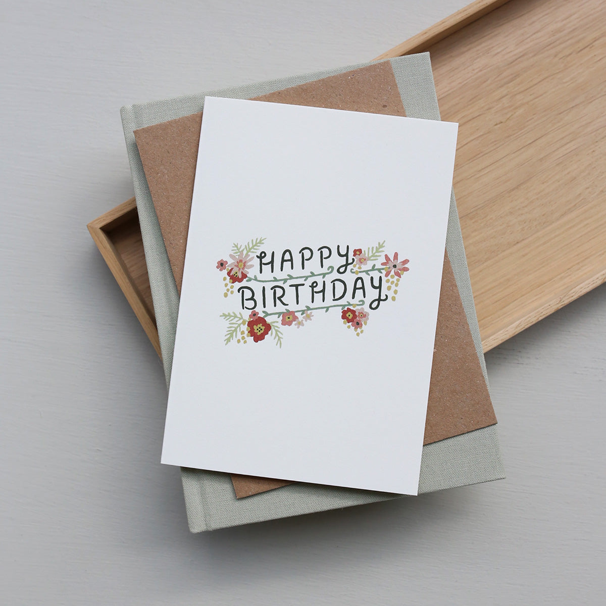 GREETING CARD // FLORAL BIRTHDAY