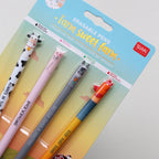 ERASABLE GEL PENS SET OF 4 // FARM SWEET FARM