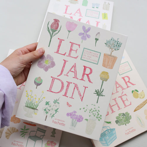 MALE- & KLISTERMÆRKEBOG // LE JARDIN