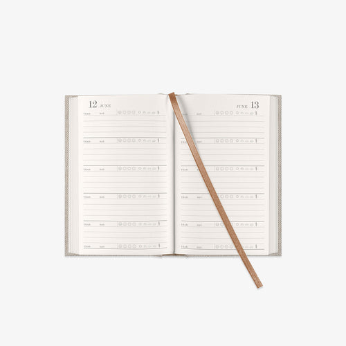 inside of a five year diary 
