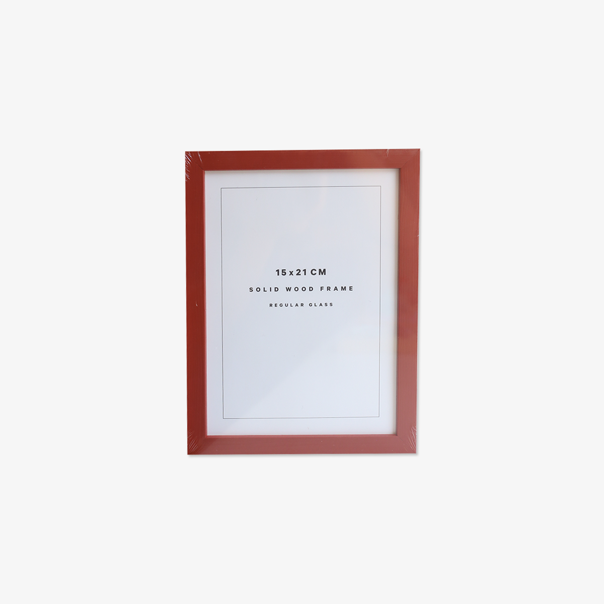WOOD FRAME A5 // RED