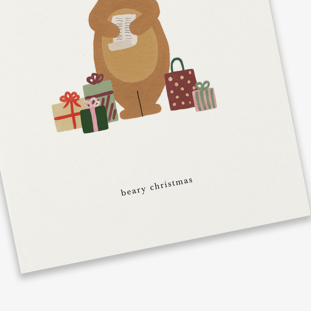 KORT // CHRISTMAS BEAR