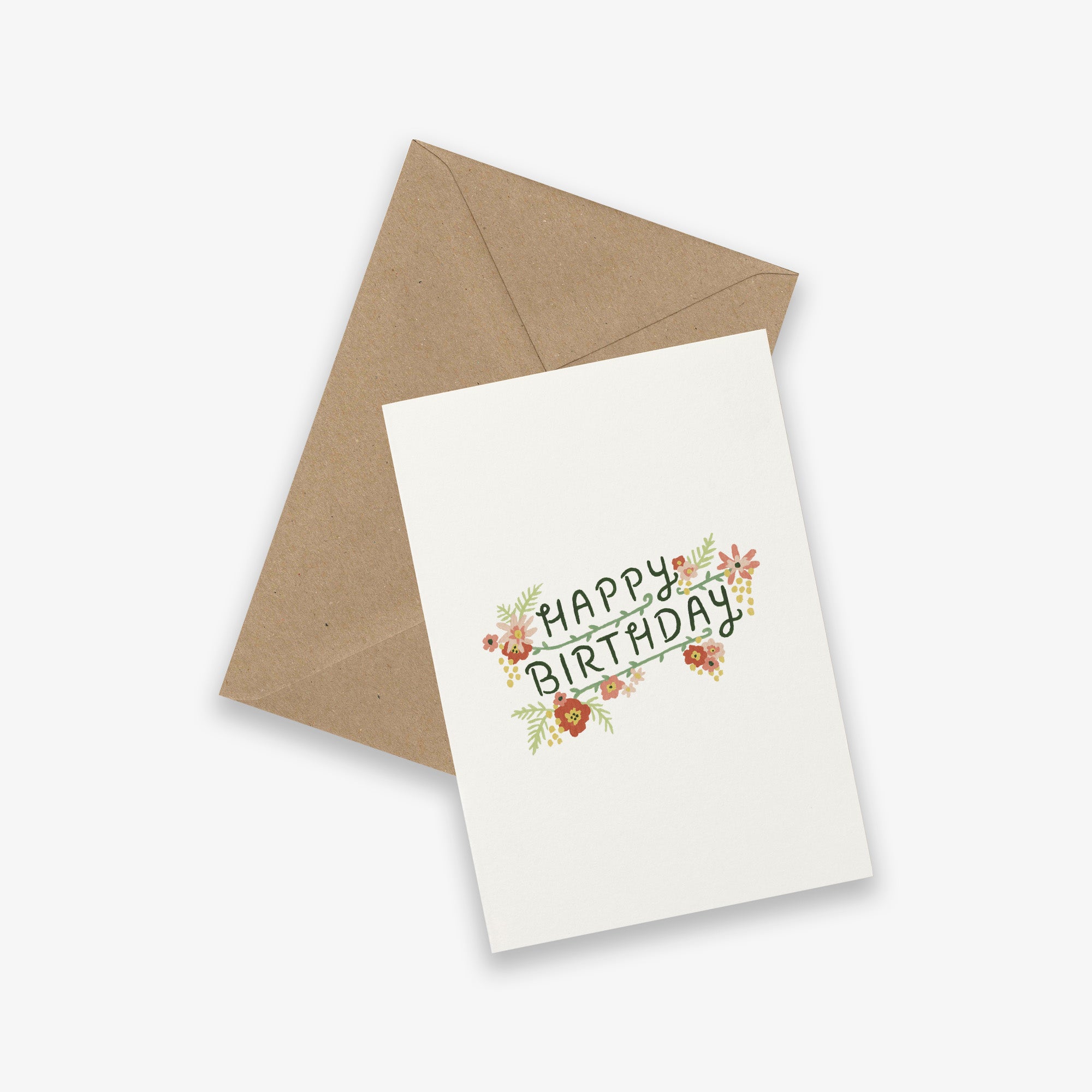 GREETING CARD // FLORAL BIRTHDAY