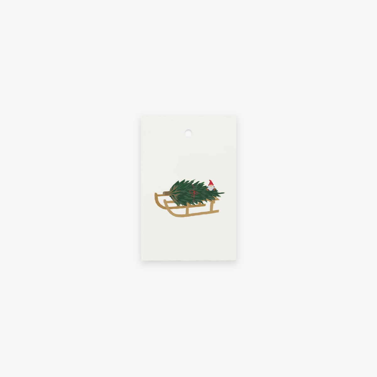 CHRISTMAS GIFT TAGS // WINTER SLED