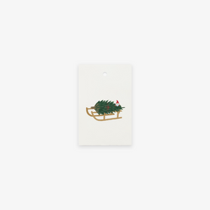 CHRISTMAS GIFT TAGS // WINTER SLED