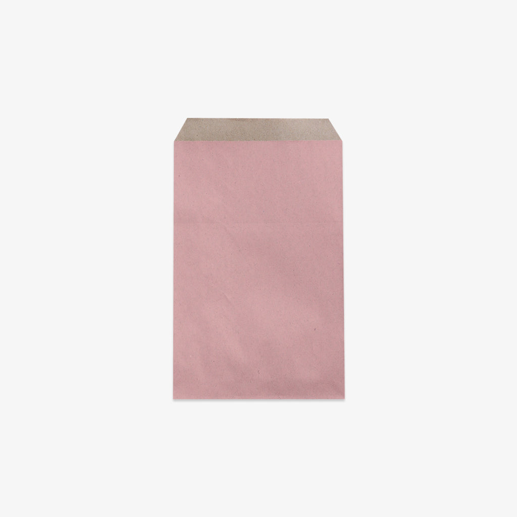 STØVET ROSA GAVEPOSE // M