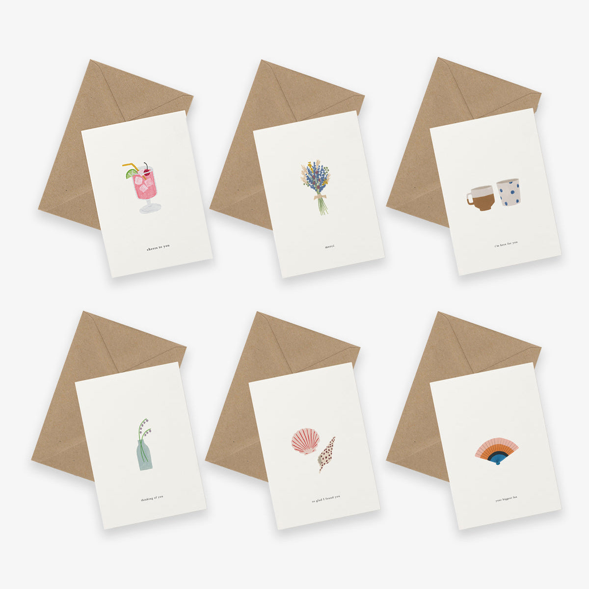 GREETING CARD BUNDLE OF 6 // APPRECIATION