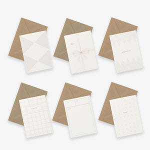 KORTSÆT Á 6 // MINIMALISTISK
