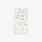 DIARY STICKERS // COLOR GREY
