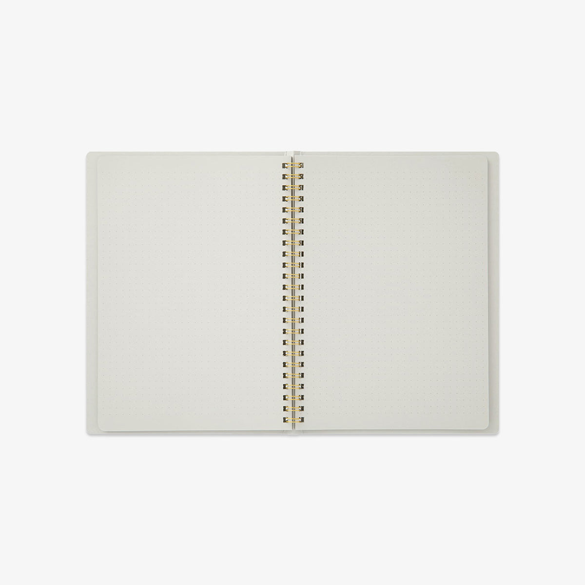 A5 RING NOTEBOOK W. DOT GRID // GREY