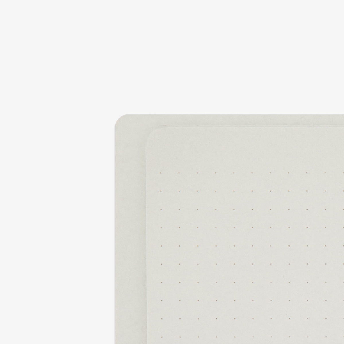 A5 RING NOTEBOOK W. DOT GRID // GREY