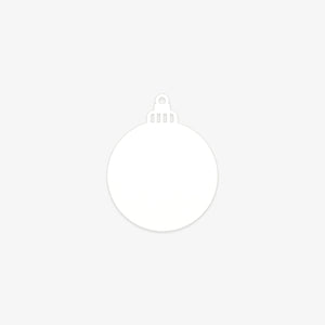JULEGAVEMÆRKER // JULEKUGLE S