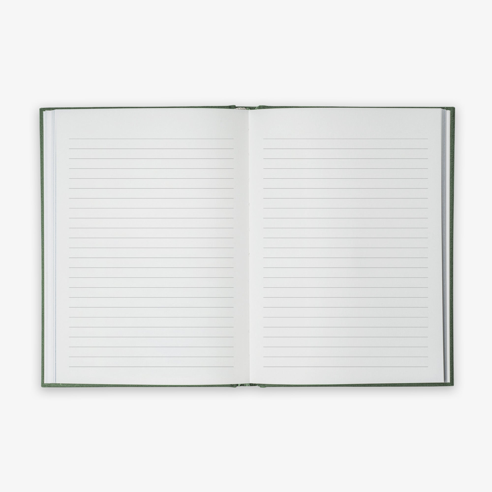 NOTES HARDCOVER NOTESBOG // STØVET GRØN
