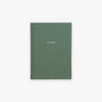 NOTES HARDCOVER NOTEBOOK // MISTY GREEN