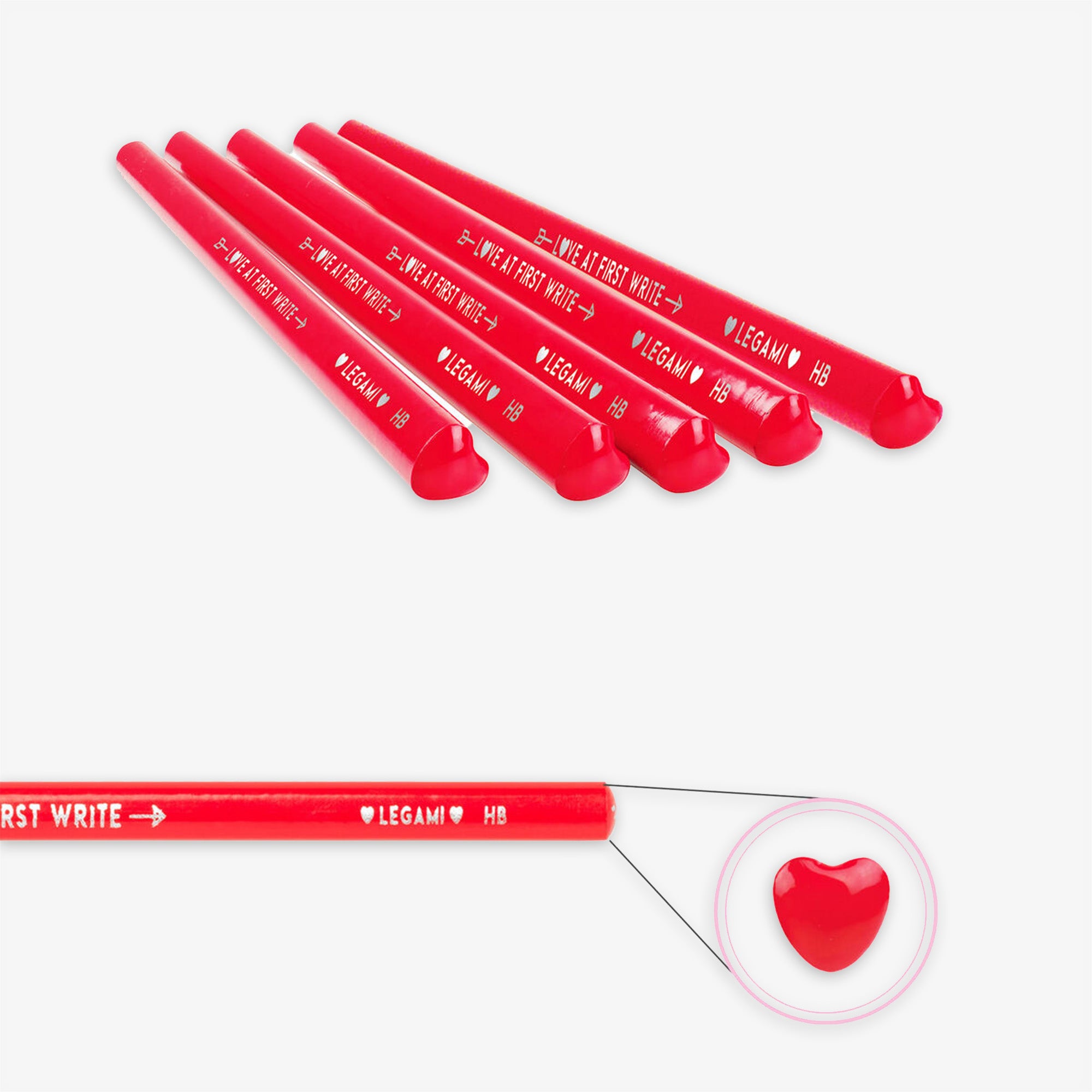 LOVE AT FIRST WRITE // HEART PENCIL