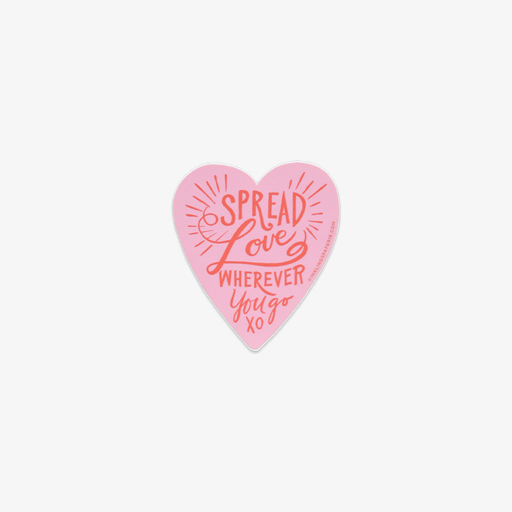 VINYL STICKER // SPREAD LOVE