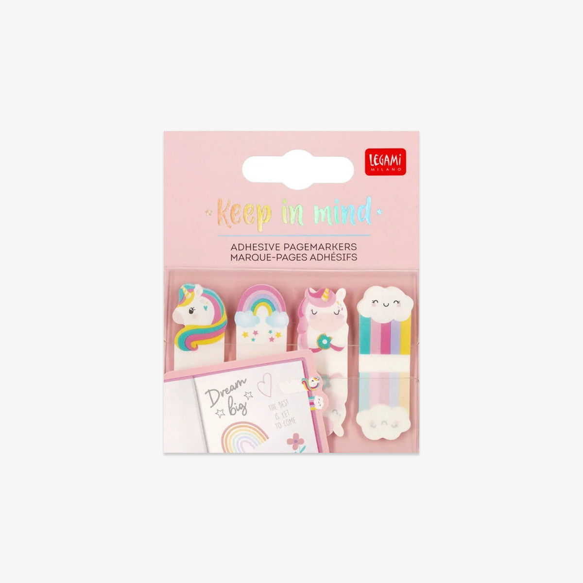 ADHESIVE PAGE MARKERS // UNICORNS