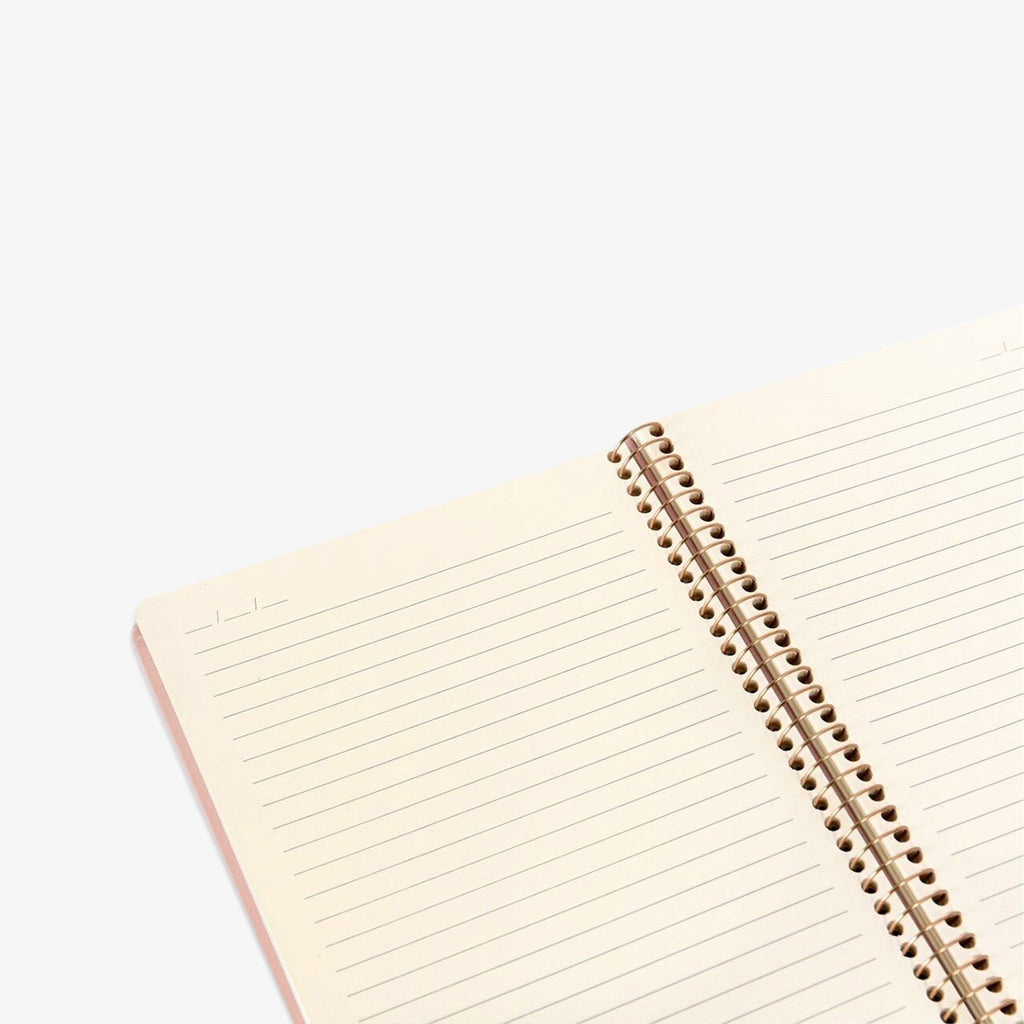KOZO SPIRALBUNDEN NOTESBOG A4 // BLUSH