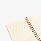 KOZO SPIRALBUNDEN NOTESBOG A4 // SAND