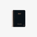 KOZO SPIRALBUNDEN KALENDER 2026 A6 // SORT