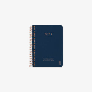 KOZO SPIRALBUNDEN KALENDER 2027 A6 // NAVY