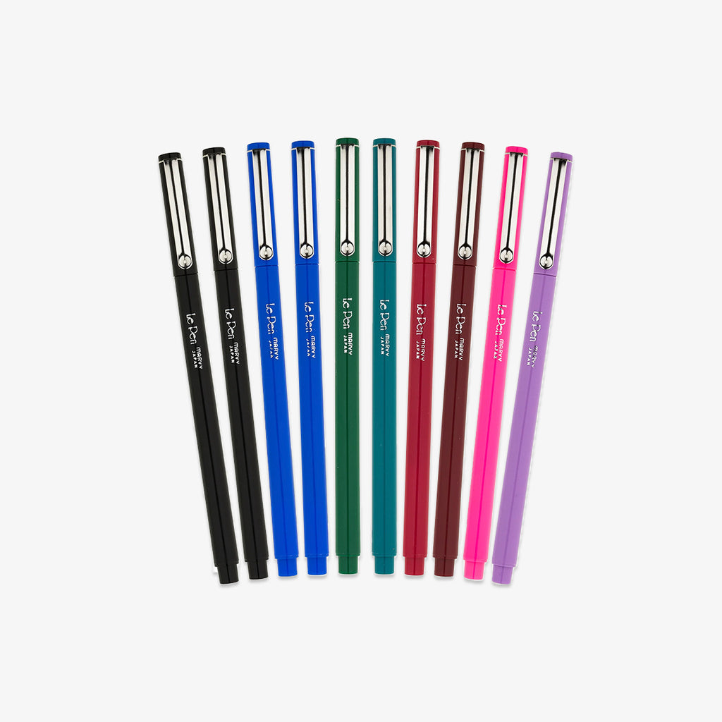 LE PEN SET 10 PCS // BASIC