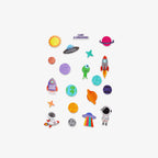 REFLECTIVE STICKERS // SPACE