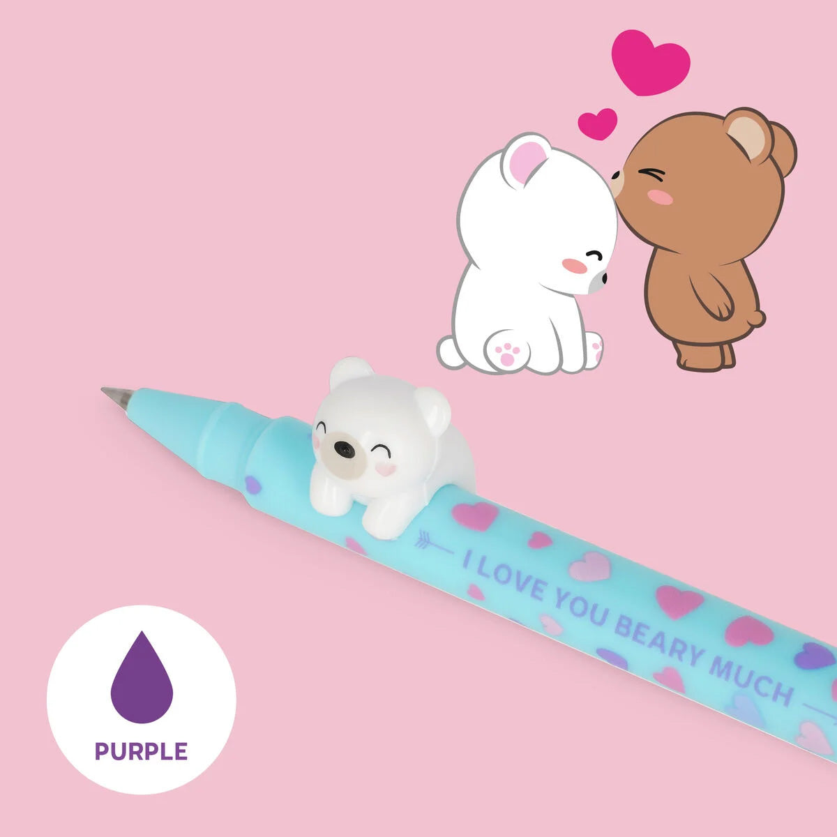 LOVELY FRIENDS GEL PEN SET // BEARY LOVE (LIMITED EDITION)