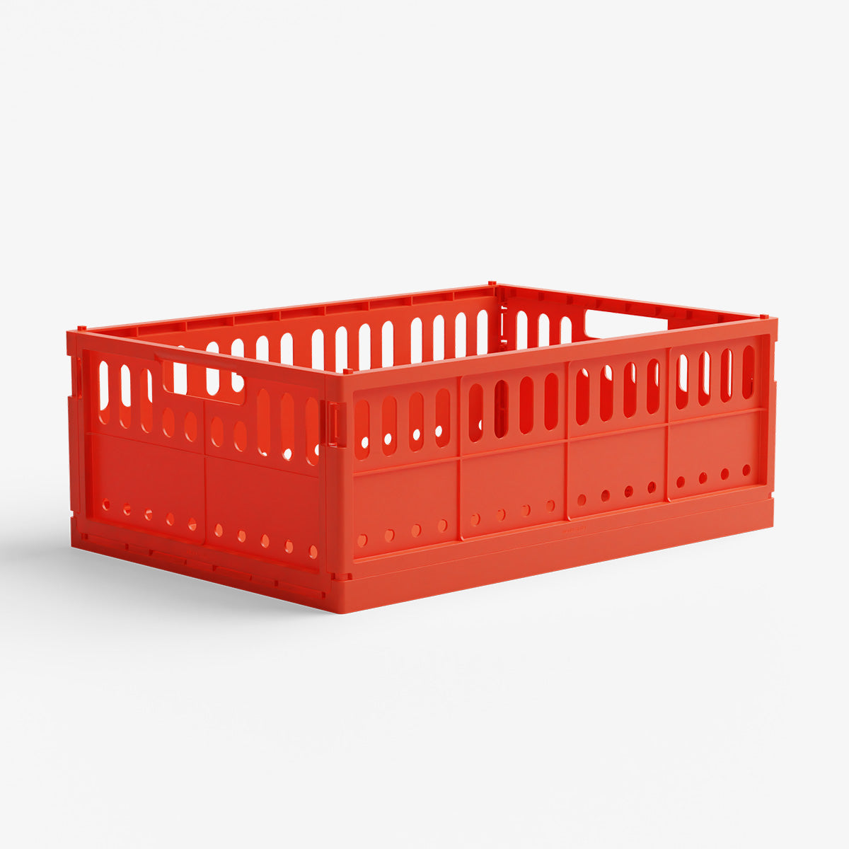 MAXI FOLDING CRATE // SO BRIGHT RED