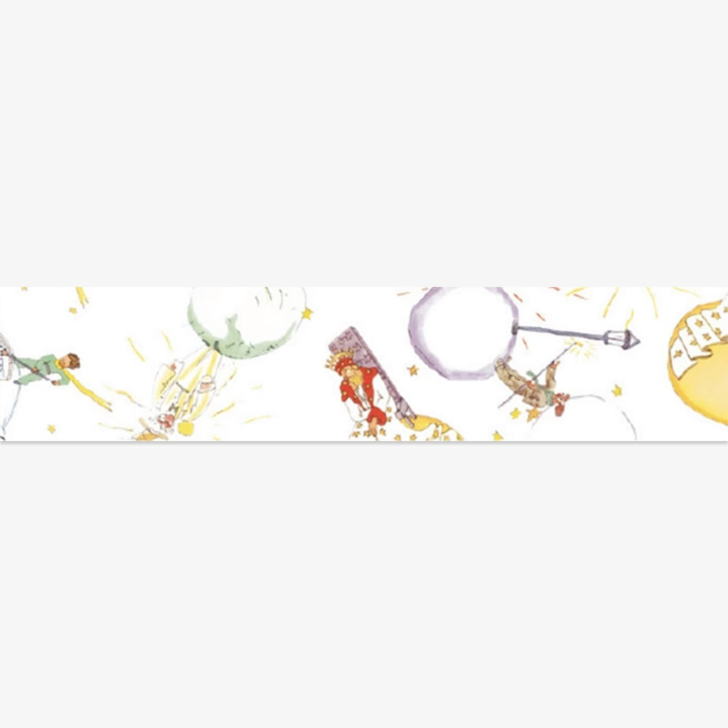 Masking tape with illustrations of people