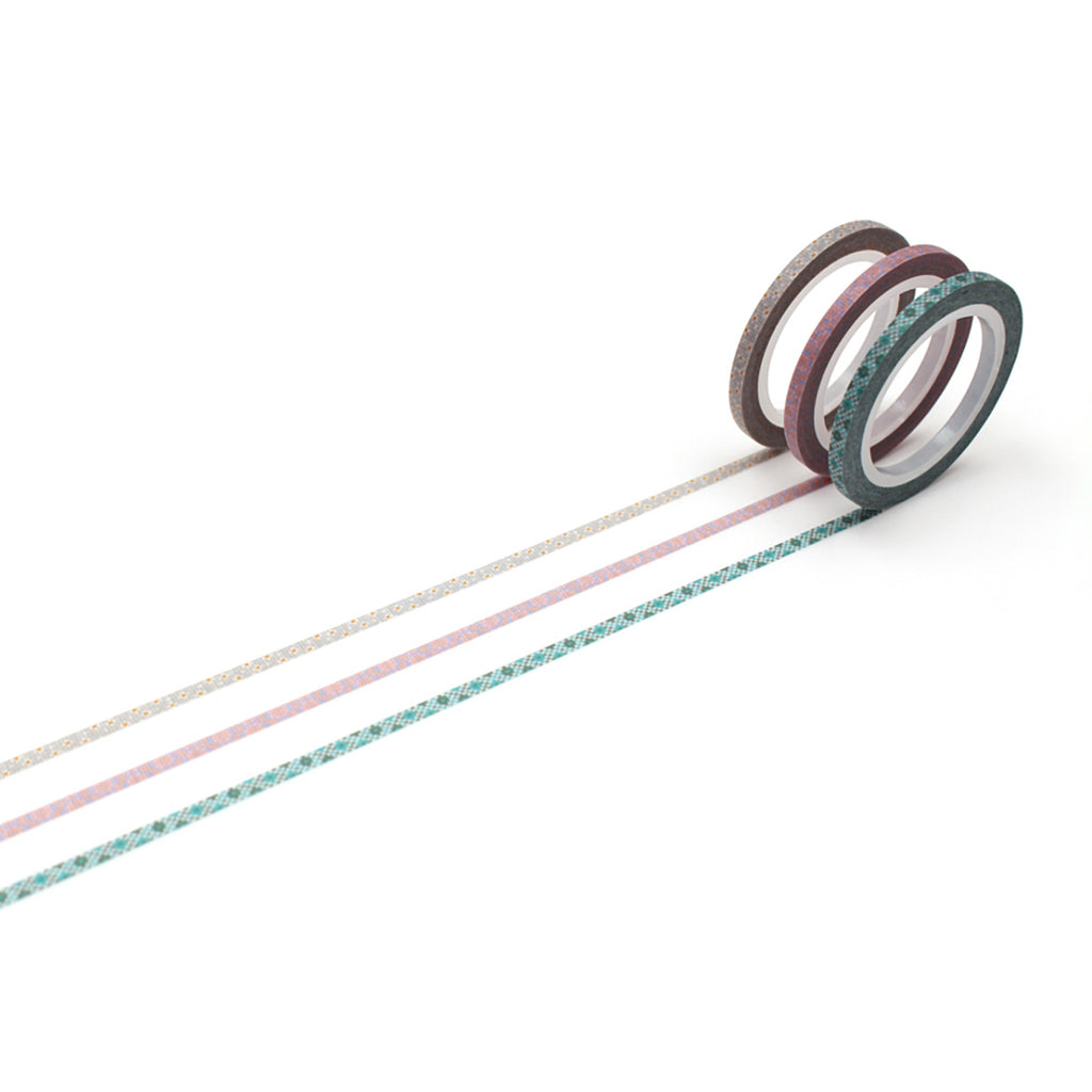 MT MASKING TAPE SMAL 3-PAK // CROSSSTITCH