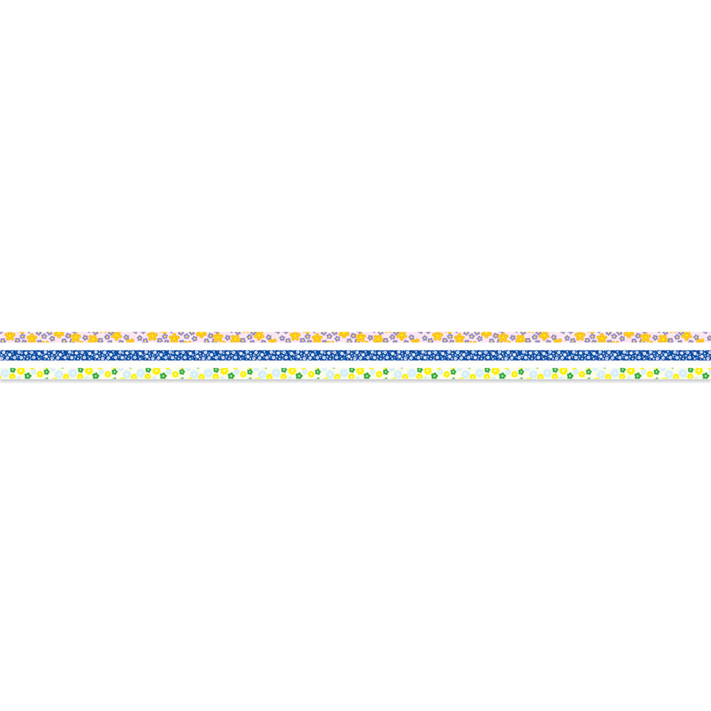 MT MASKING TAPE SLIM 3 PACK // FLOWER
