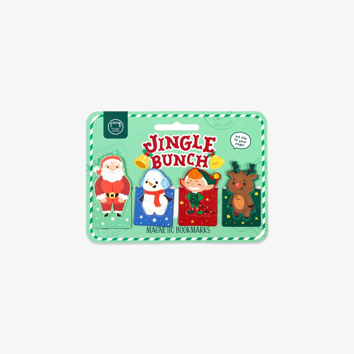 MAGNETIC BOOKMARKS // CHRISTMAS