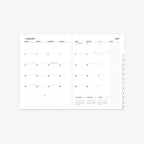 KALENDER SEP 2026 - DEC 2027 A5 // BLÅ BØLGE