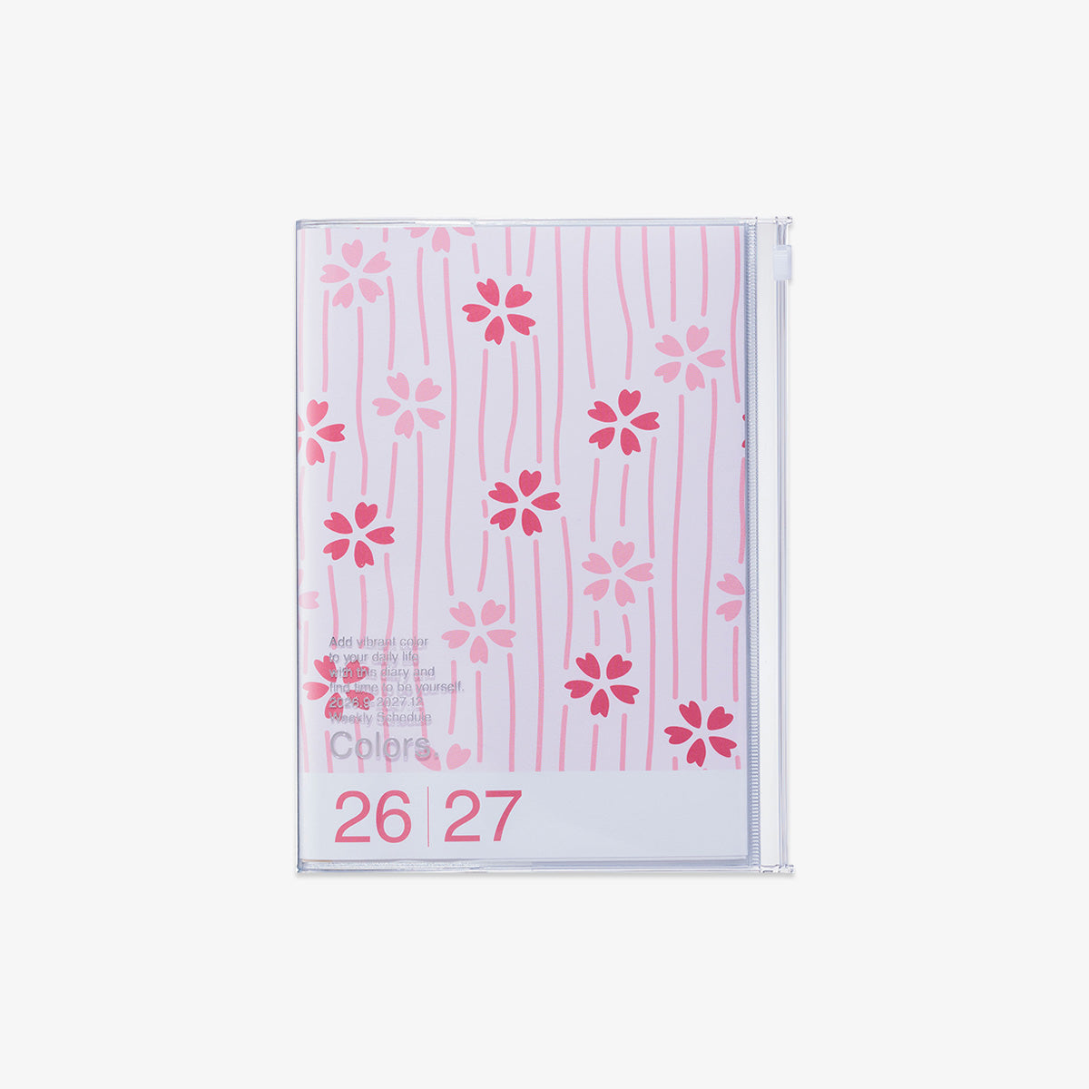 CALENDAR SEP 2026 - DEC 2027 A5 // CHERRY BLOSSOM