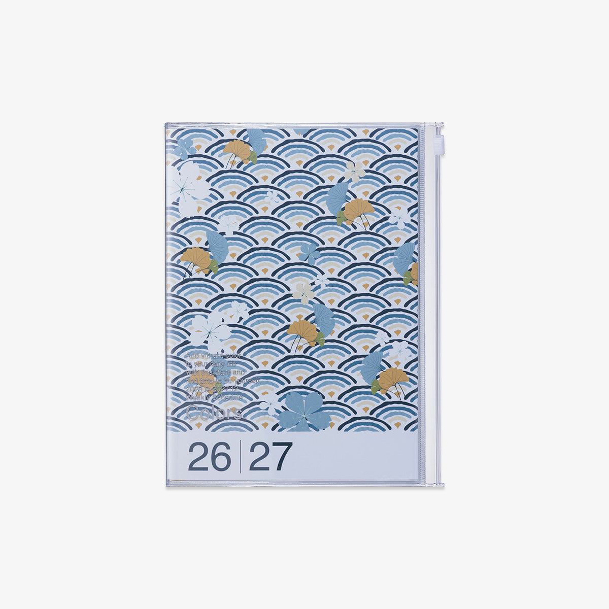 KALENDER SEP 2026 - DEC 2027 A5 // GRØN BØLGE