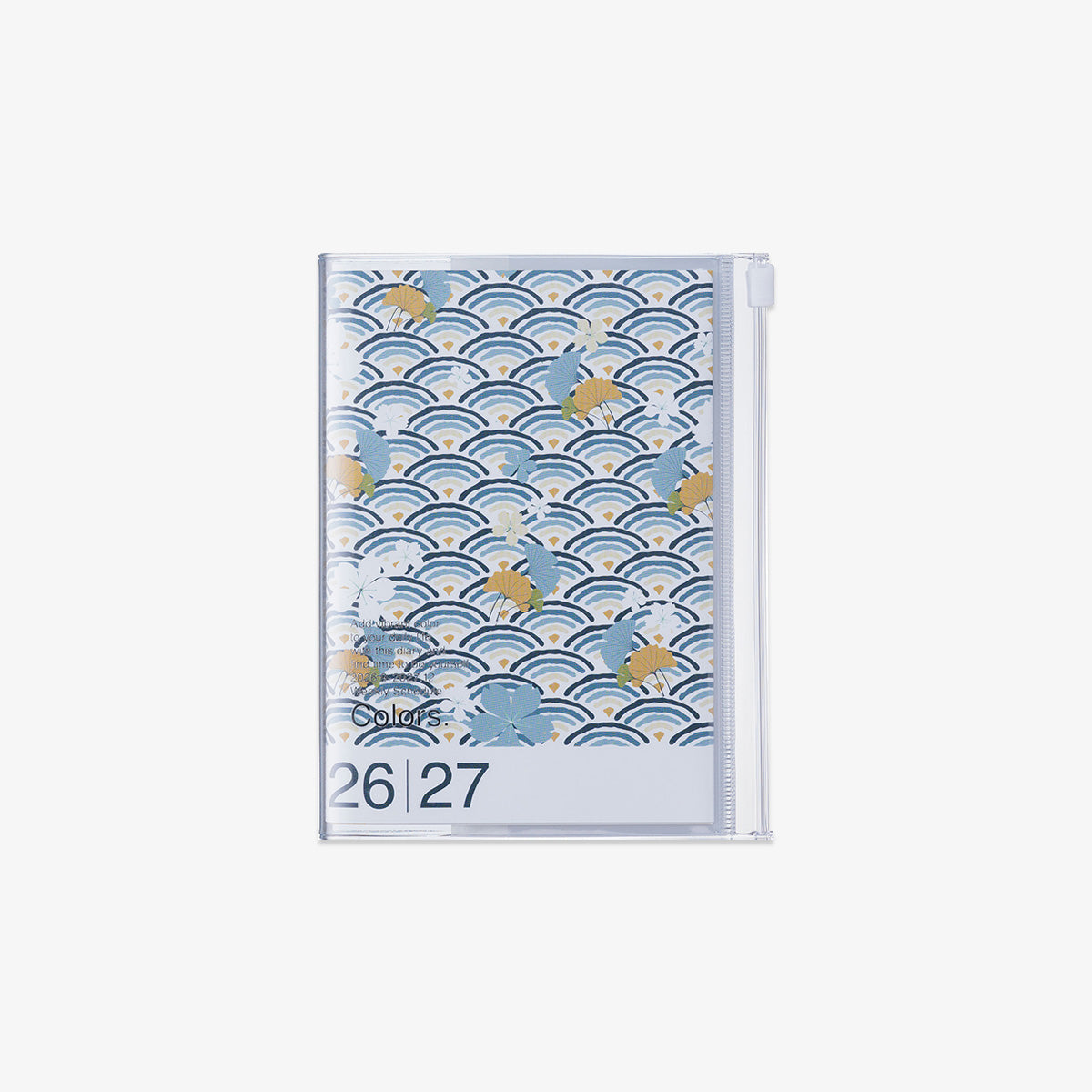 KALENDER SEP 2026 - DEC 2027 A6 // GRØN BØLGE