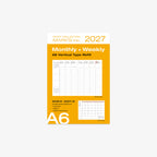 KALENDER SEP 2026 - DEC 2027 A6 // REFILL