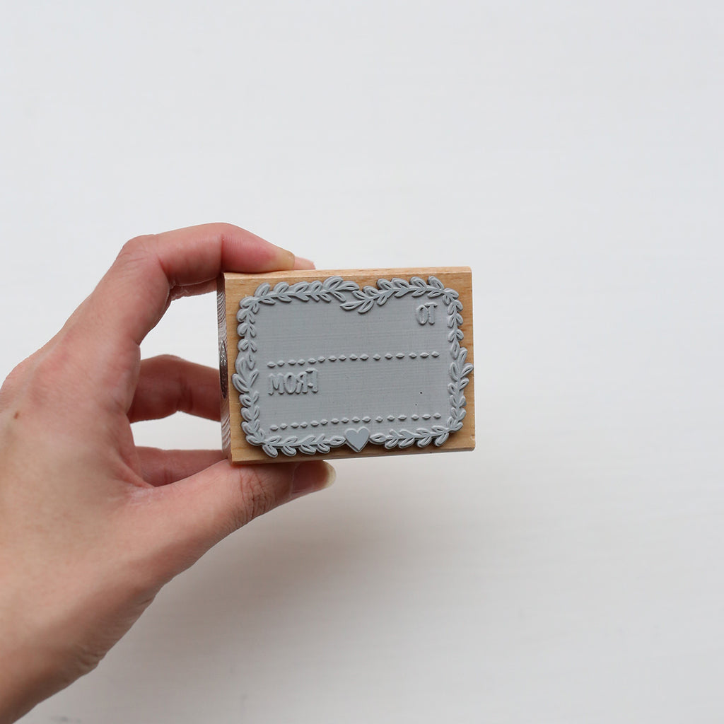 STEMPEL // TIL OG FRA KRANS