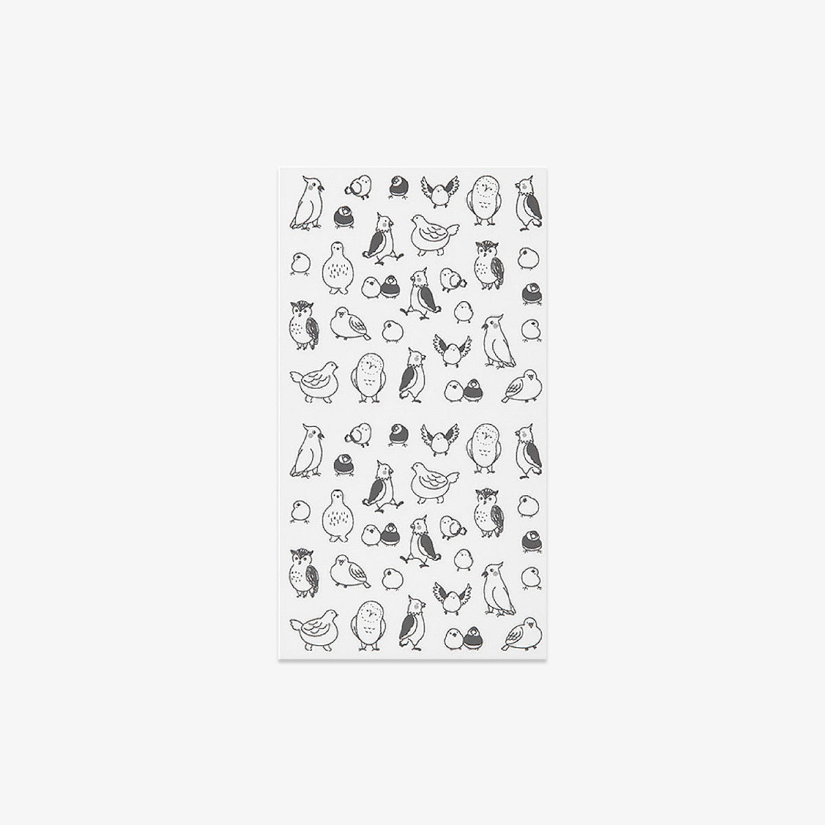 DIARY STICKERS // CHAT BIRDS