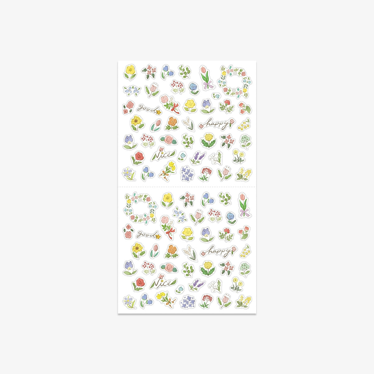 CALENDAR STICKERS // WILD FLOWERS