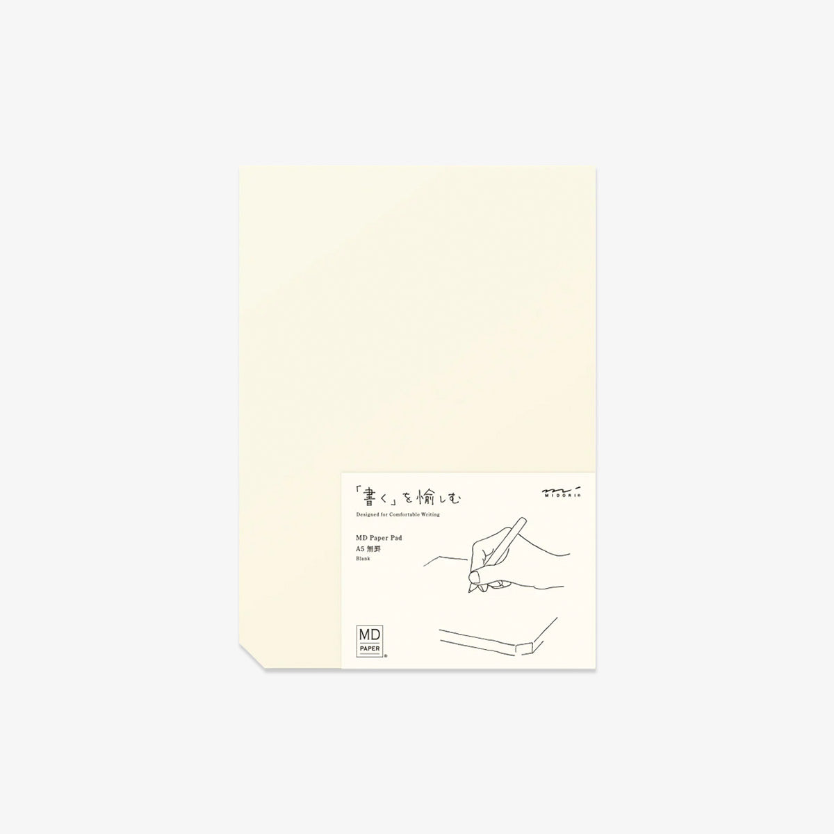 MIDORI A5 PAPER PAD // BLANK