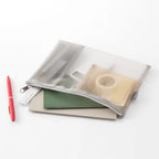 MESH PEN & TOOL POUCH // GREY