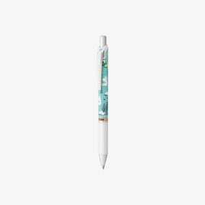 Pen with a moomin design on a white background