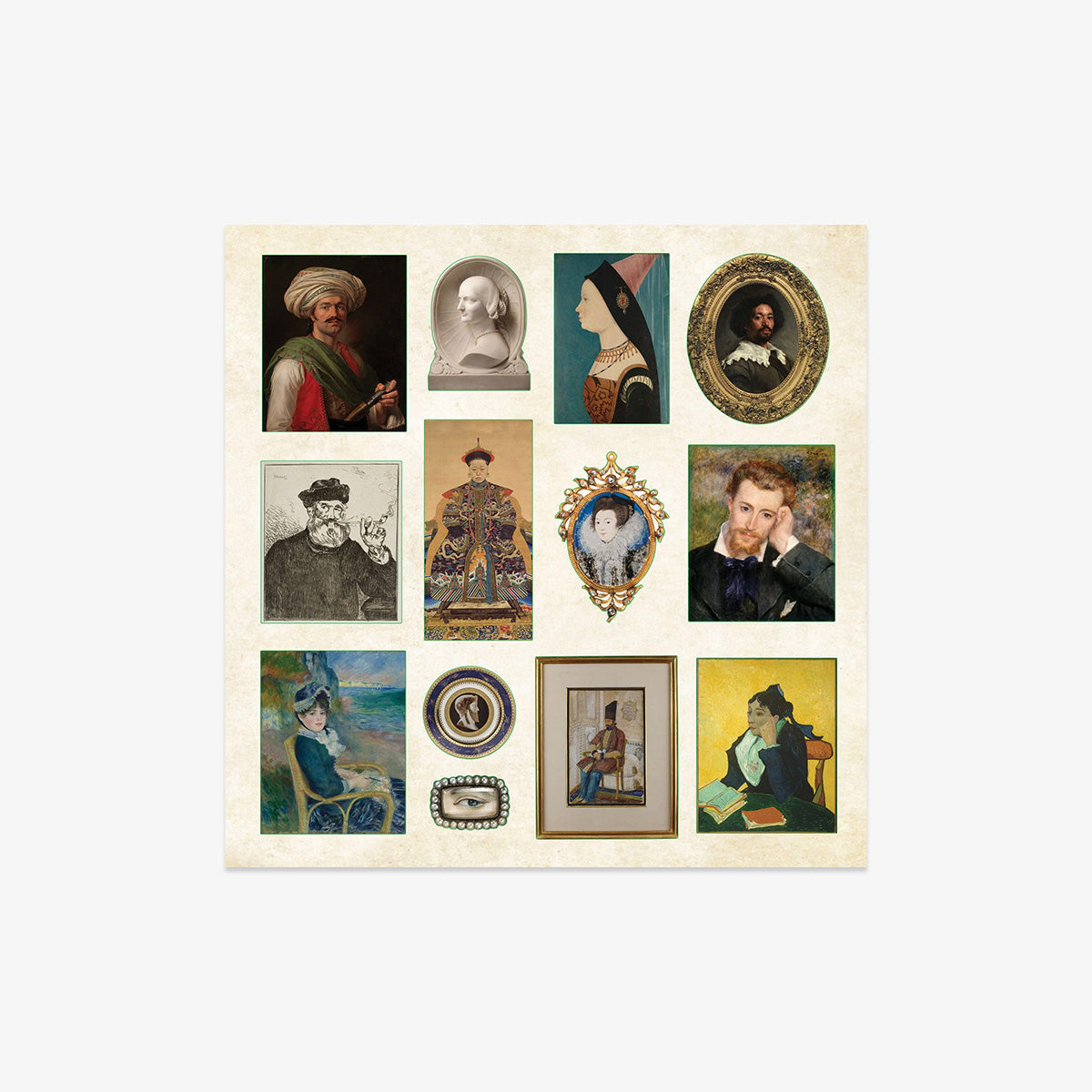 STICKER BOOK // MUSEUM TREASURES