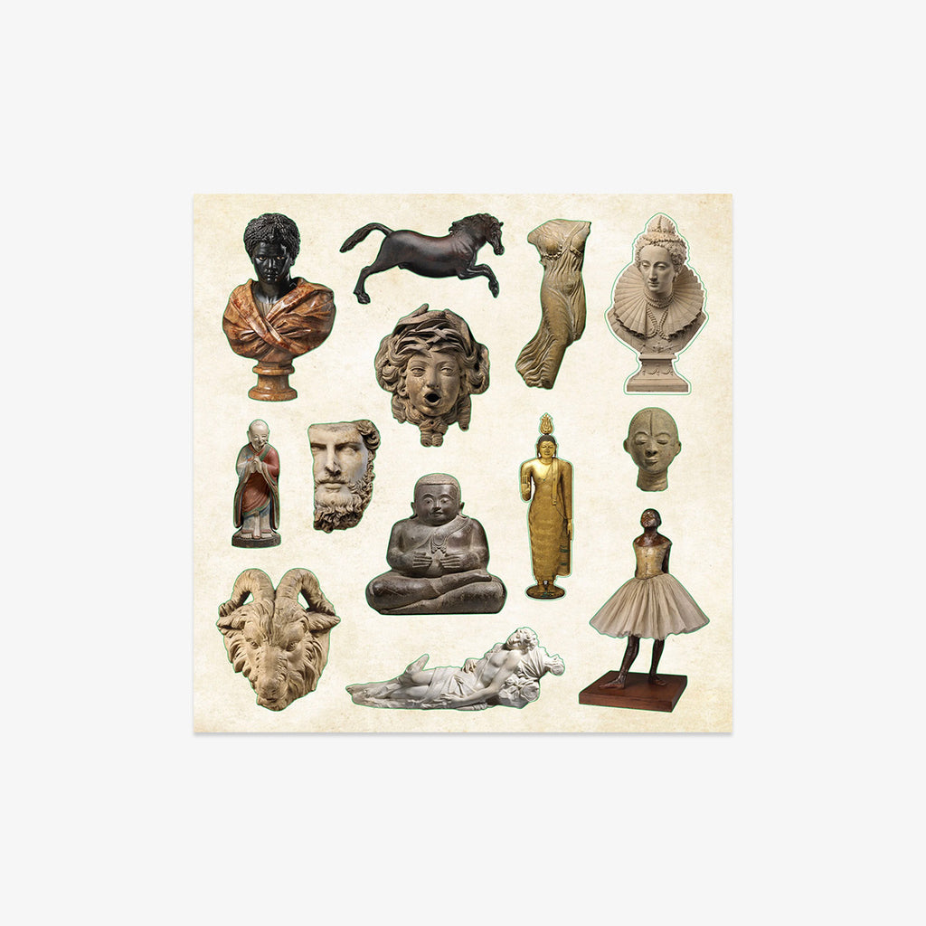 STICKER BOOK // MUSEUM TREASURES