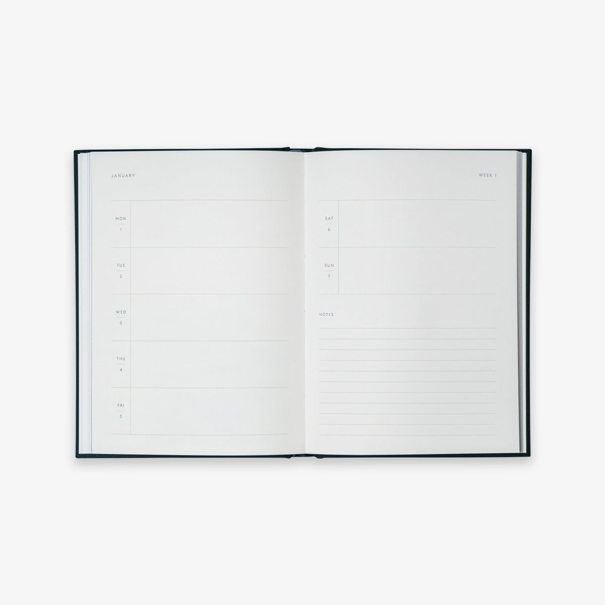 NOTEBOOK CALENDAR 2024 ENGLISH Kartotek Copenhagen notebook-calendar-2024-english-kartotek-copenhagen