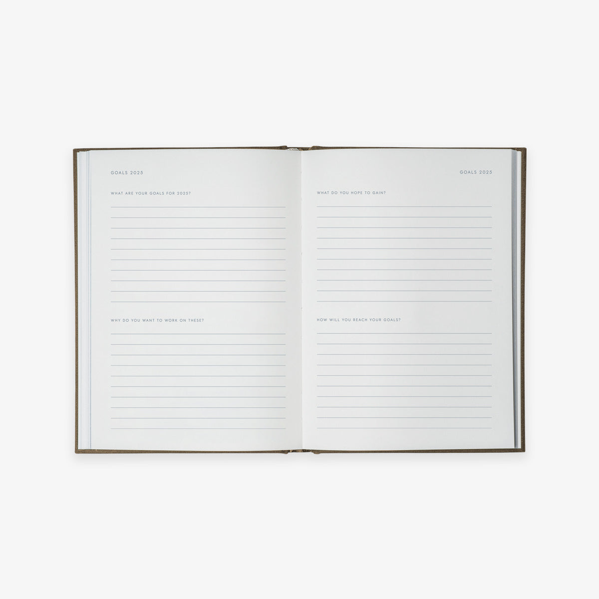 NOTEBOOK CALENDAR 2025 // ENGLISH