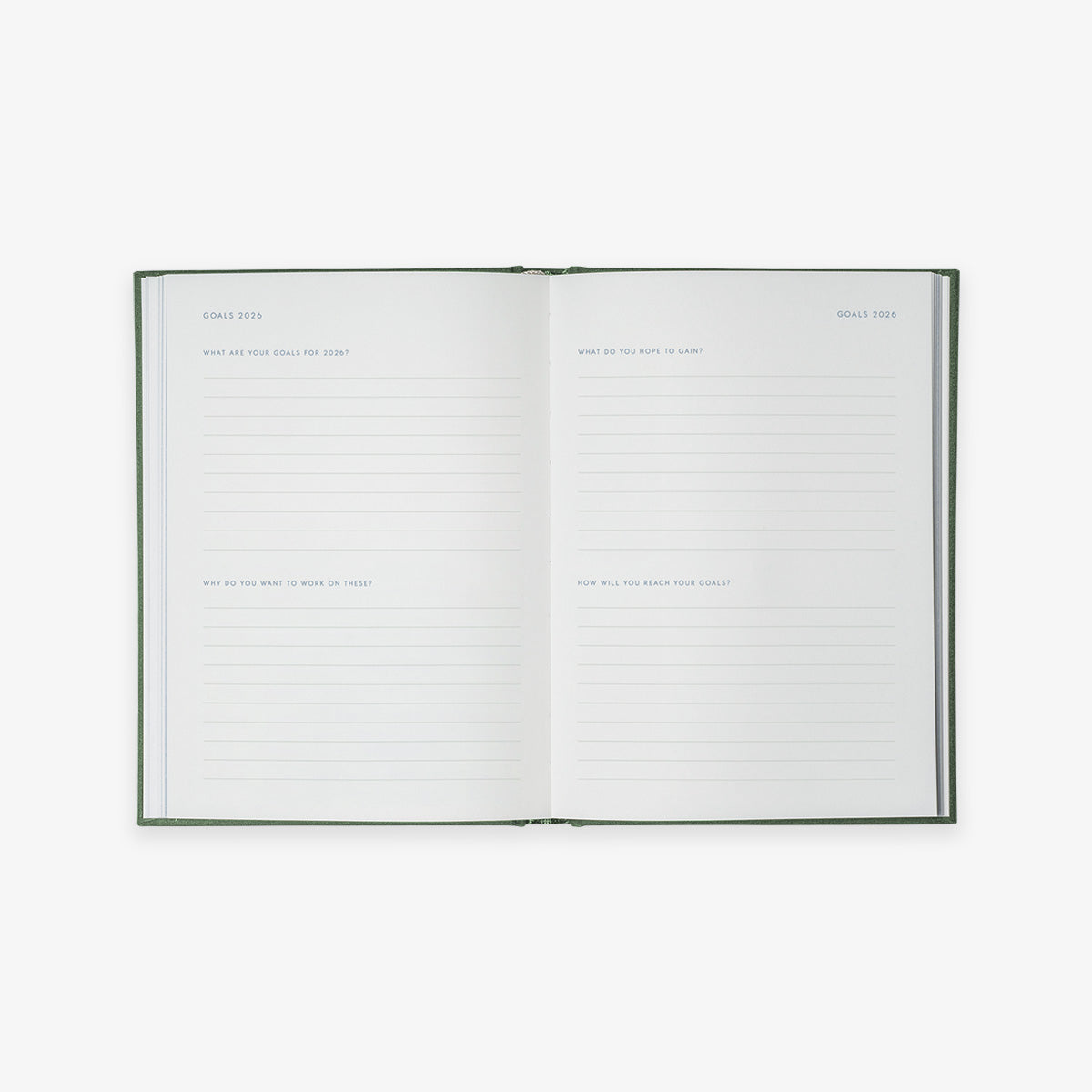 NOTEBOOK CALENDAR 2026 // ENGELSK